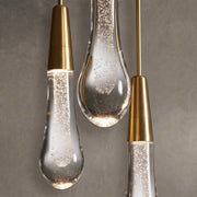 Soltaire Glass Linear Chandelier 87