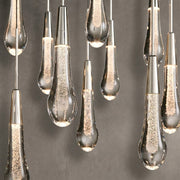 Soltaire Glass Linear Chandelier 87