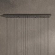 Soltaire Glass Linear Chandelier 87