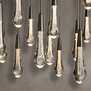Soltaire Glass Linear Chandelier 87