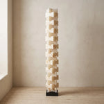 Stacked Alabaster Squares Floor Lamp — image 17