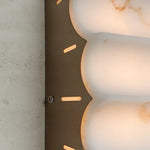 Stepped Arched Alabaster Wall Lamp