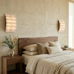Stepped Arched Alabaster Wall Lamp