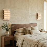 Stepped Arched Alabaster Wall Lamp