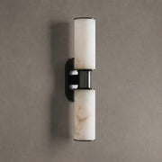 Harlin 2-Light Wall Sconce in Alabaster