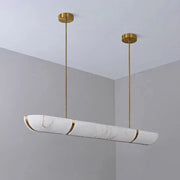 Sylvi Linear Alabaster Trough Chandelier