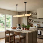 Sylvi Linear Alabaster Trough Chandelier