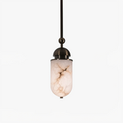 Tamsin Capsule Alabaster Rod Pendant Lamp
