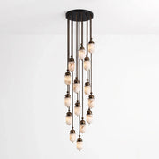 Tamsin Capsule Alabaster Rod Pendant Lamp