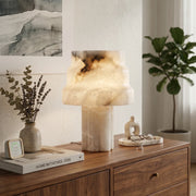 Tiered Verona Alabaster Table Lamp