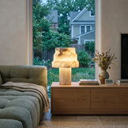 Tiered Verona Alabaster Table Lamp