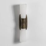 Twist Tapered Alabaster Wall Sconce