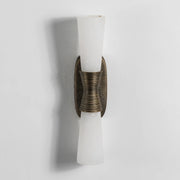 Twist Tapered Alabaster Wall Sconce