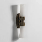 Twist Tapered Alabaster Wall Sconce