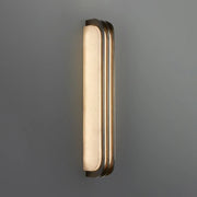 Virex Alabaster Layered Wall Sconce