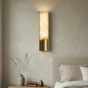 Wave Vein Aurelia Alabaster Wall Light